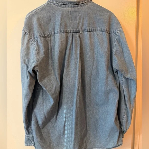 Dickies Light Blue Denim Shirt - Picture 5 of 5